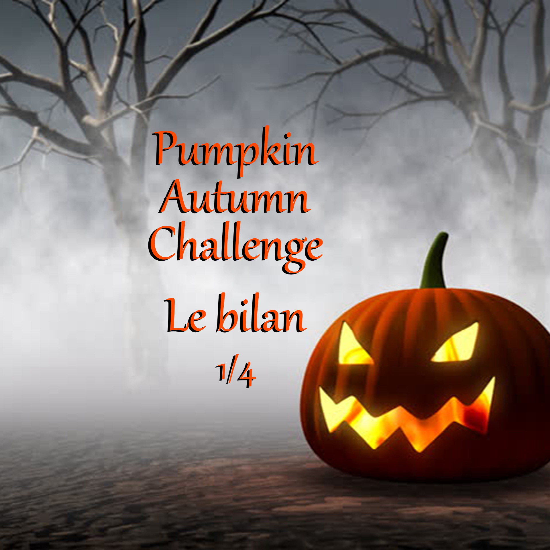 Bilan Pumpkin Autumn Challenge 2021 - 1/4