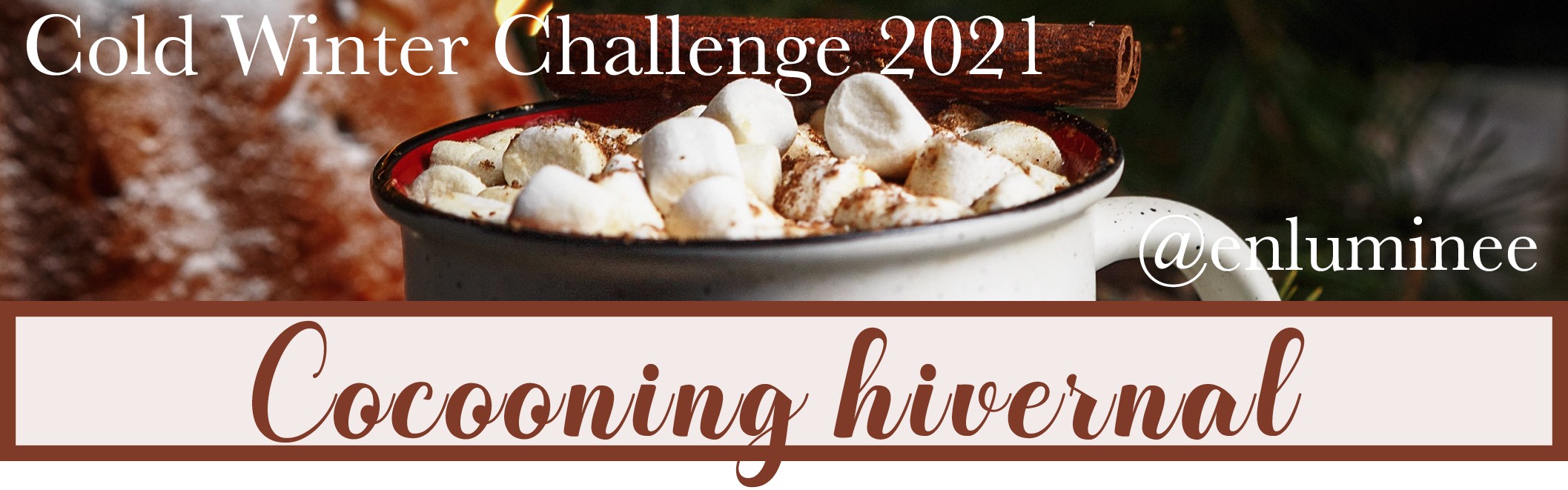 Cold Winter Challenge 2021 - Cocooning hivernal