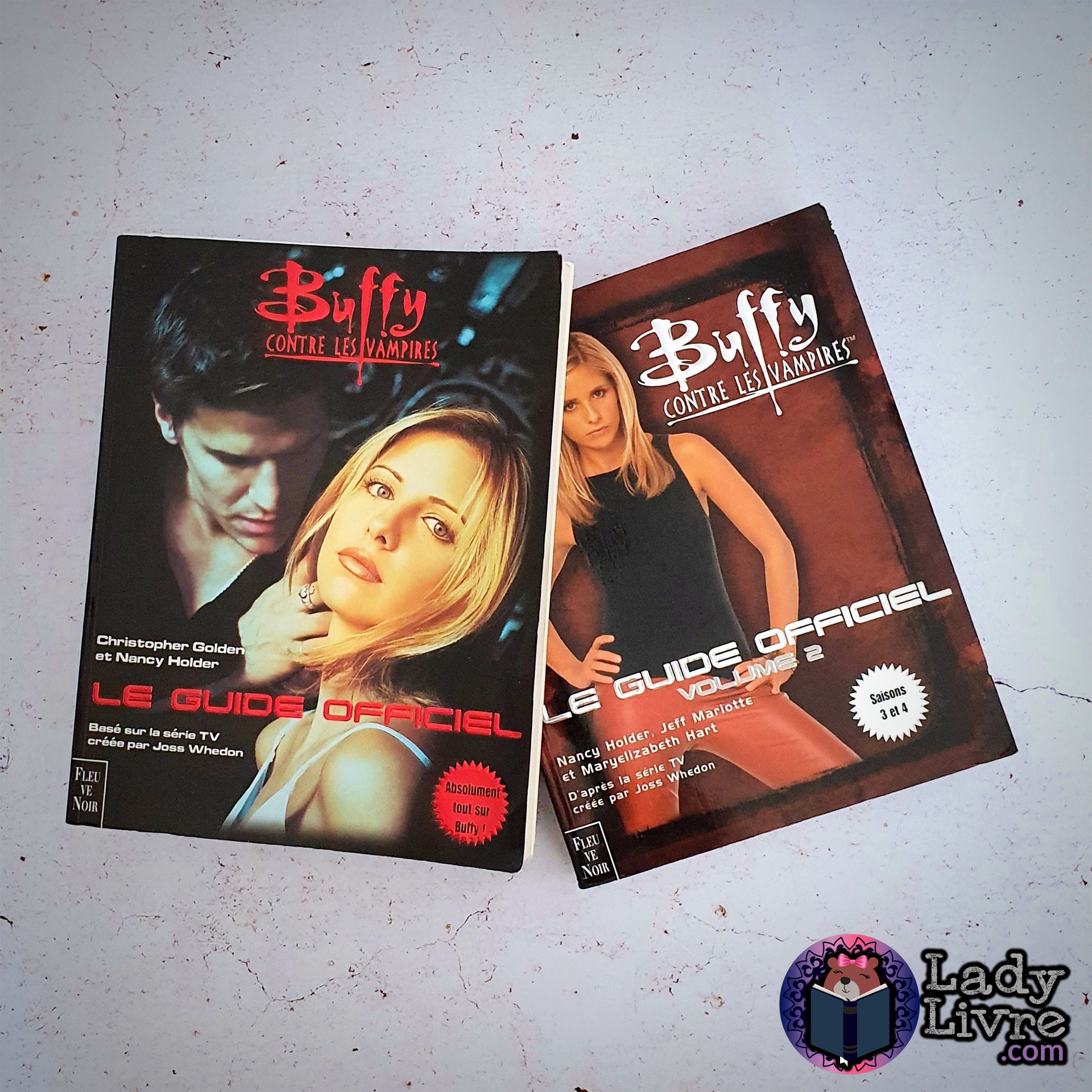 Tomes 1 & 2 guides officiels Buffy