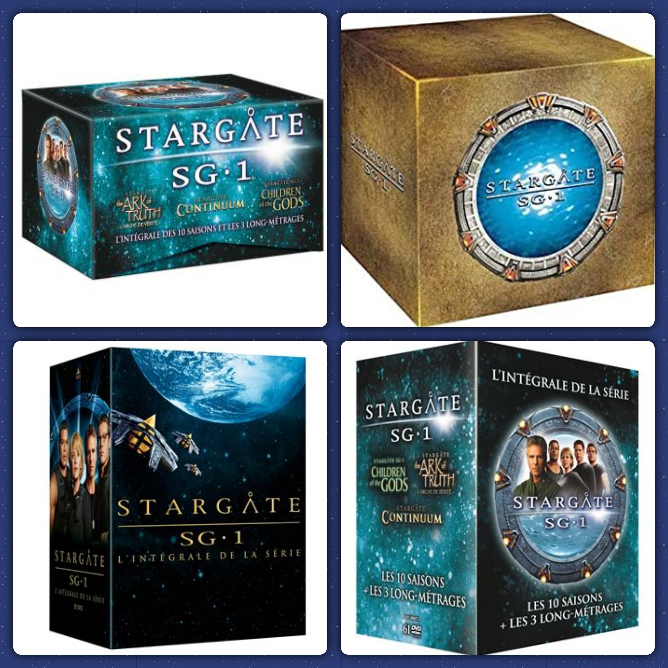 Stargate SG-1 - coffrets intégrales