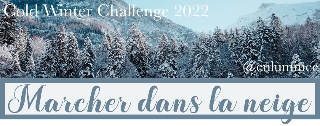 Cold Winter Challenge 2022 - Marcher dans la neige