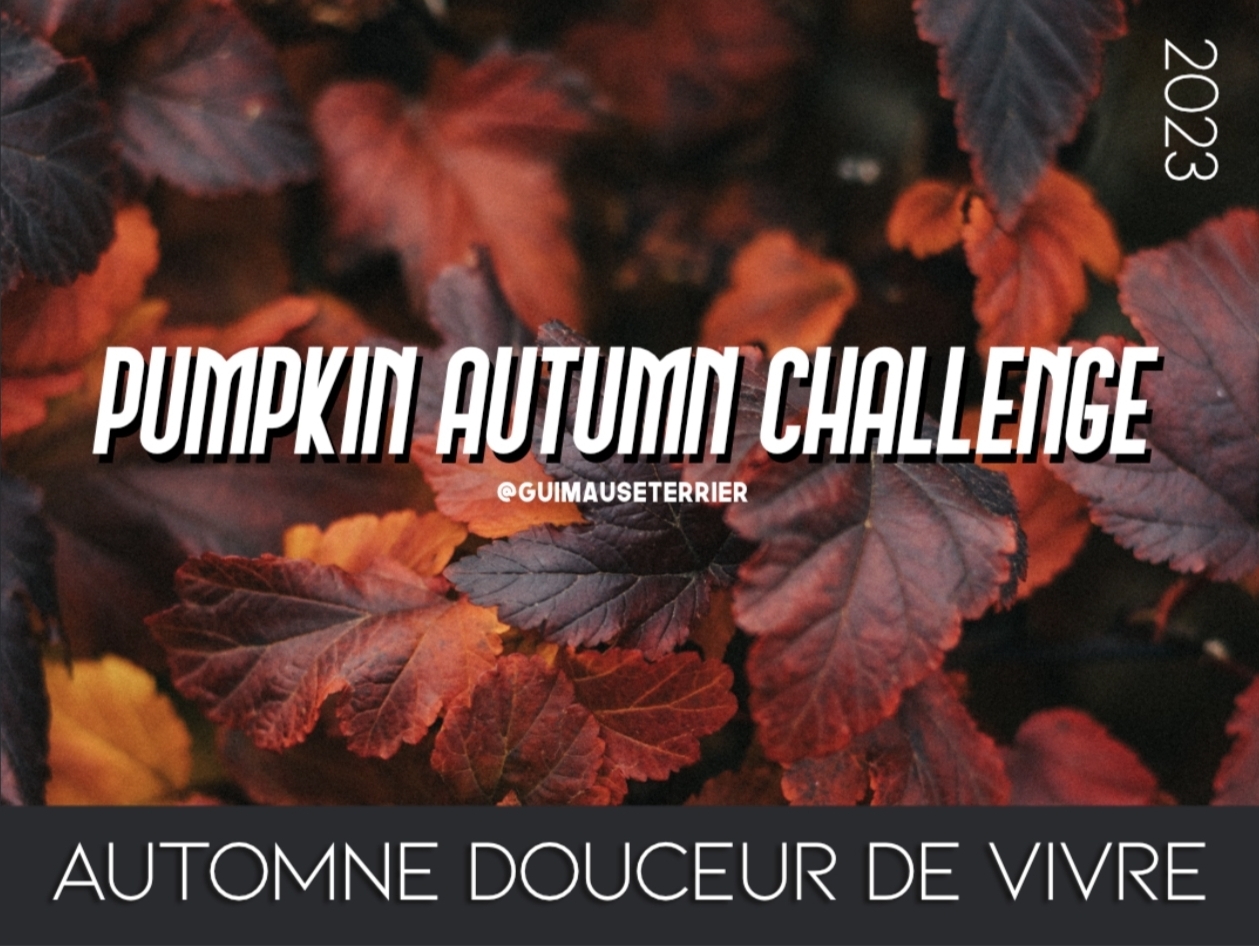 Pumpkin Autumn Challenge 2023 - Automne douceur de vivre