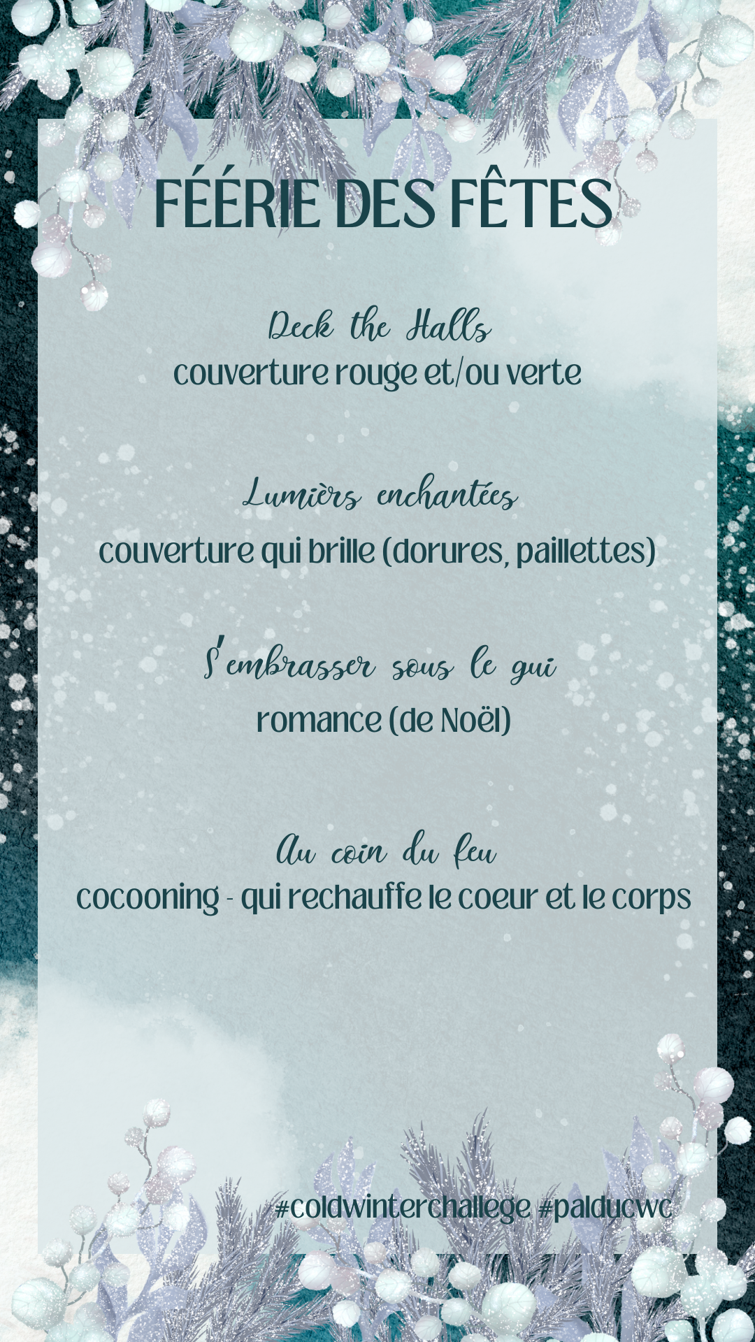 Cold Winter Challenge 2024 - Féérie des Fêtes