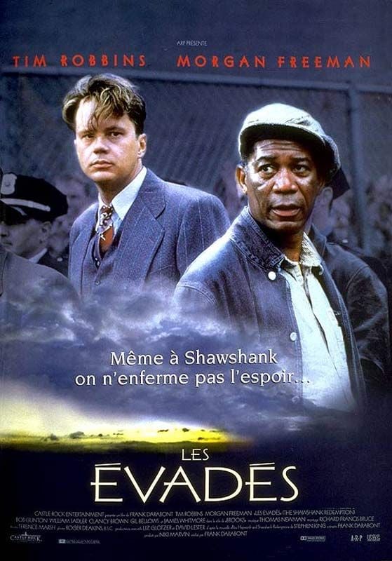 Les évadés (affiche film)