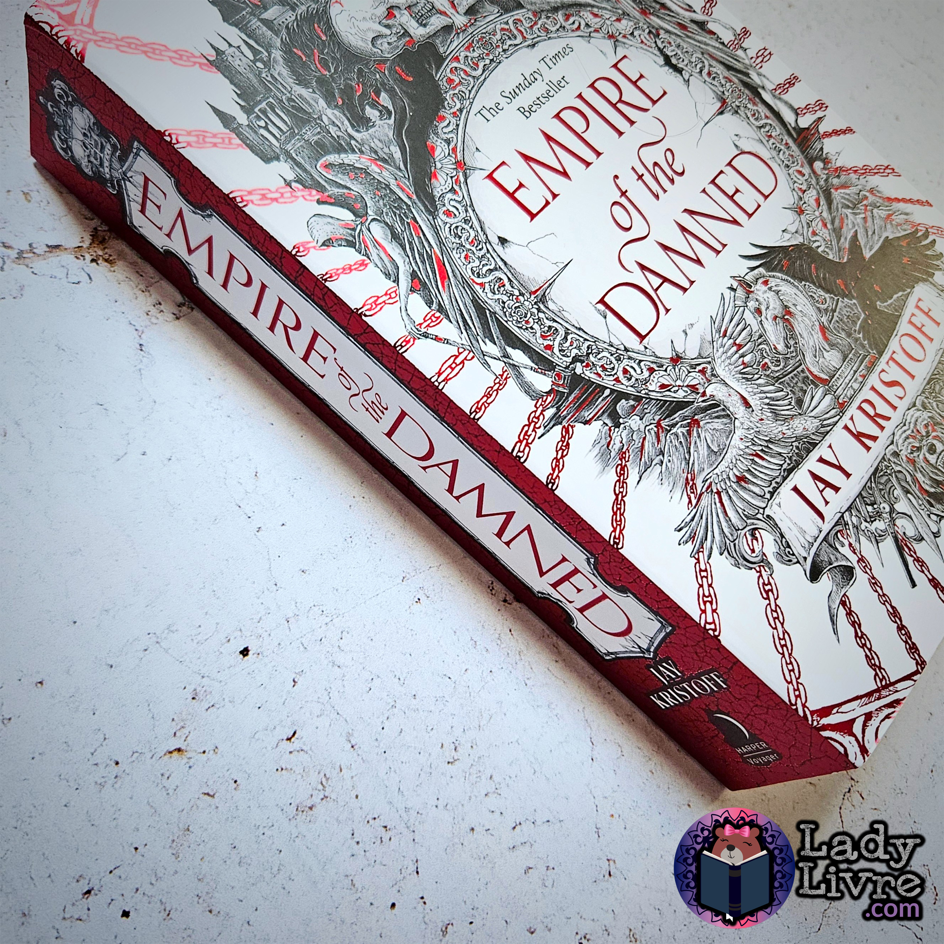 Empire of the damned (détail couverture)