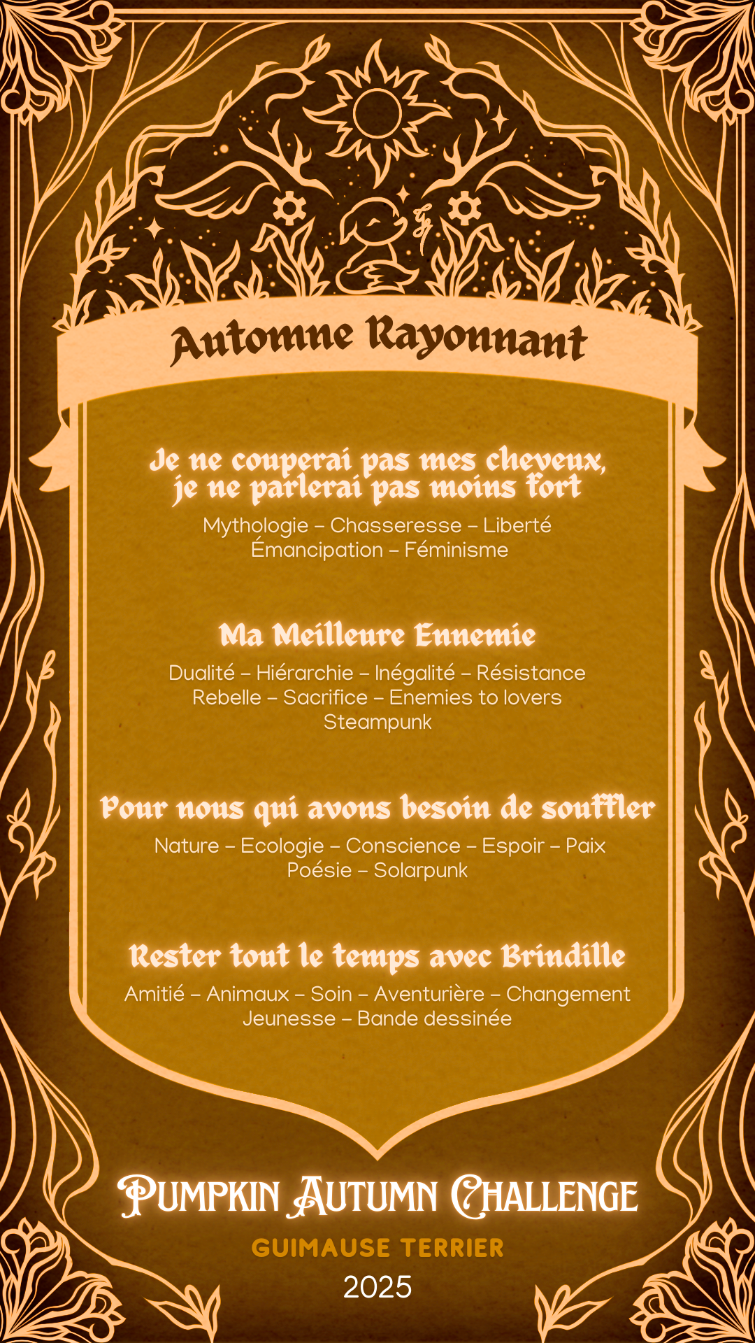 Pumpkin Autumn Challenge - Automne Rayonnant
