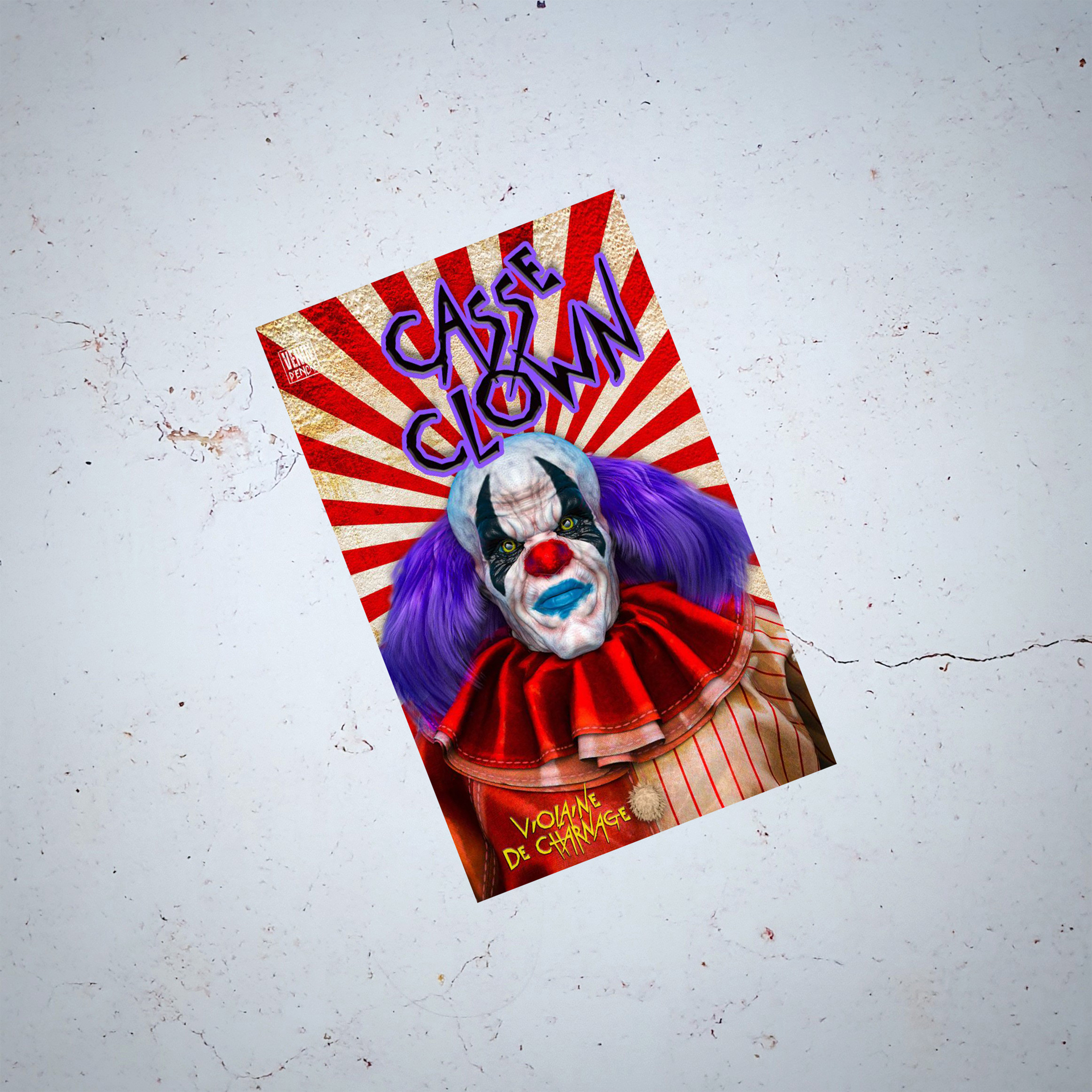 Casse clown - Violaine de Charnage