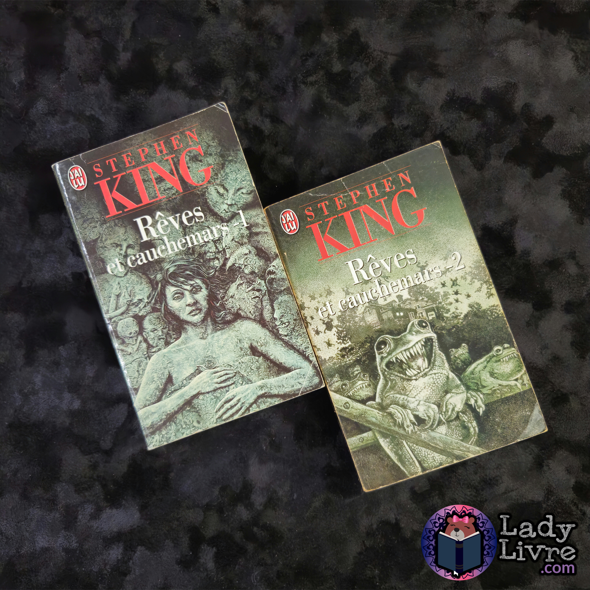 Rêves et cauchemars - Stephen King (édition J'ai Lu en 2 tomes)